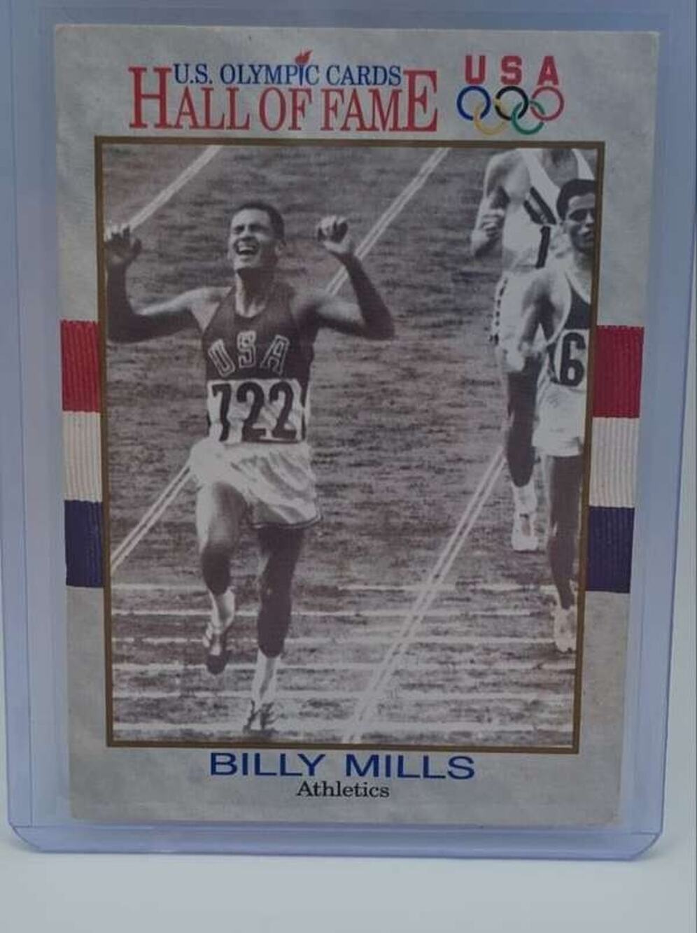 1991 Impel U.S. Olympic Hall of Fame #24 Billy Mills Card
